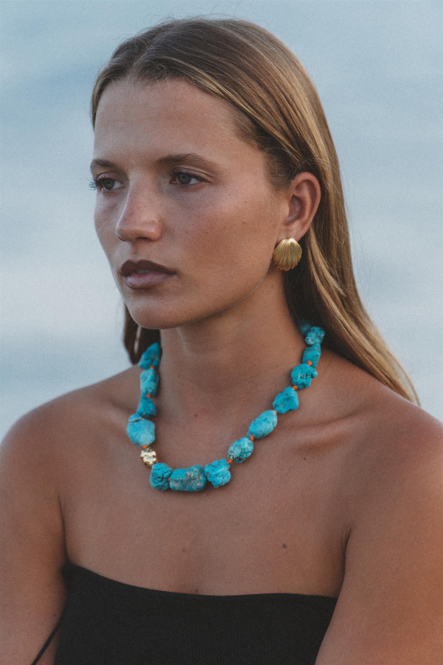 Ocean Treasure Earring-gold