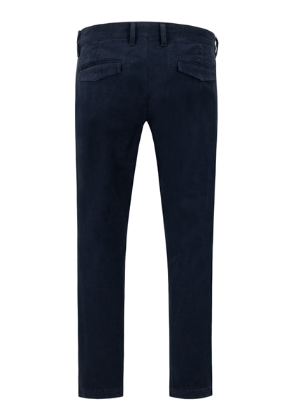 Pipe - Diamond Brushed Cotton Navy