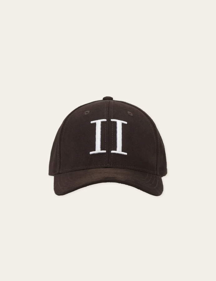 Encore Suede Baseball Cap Turkish Coffee Brown