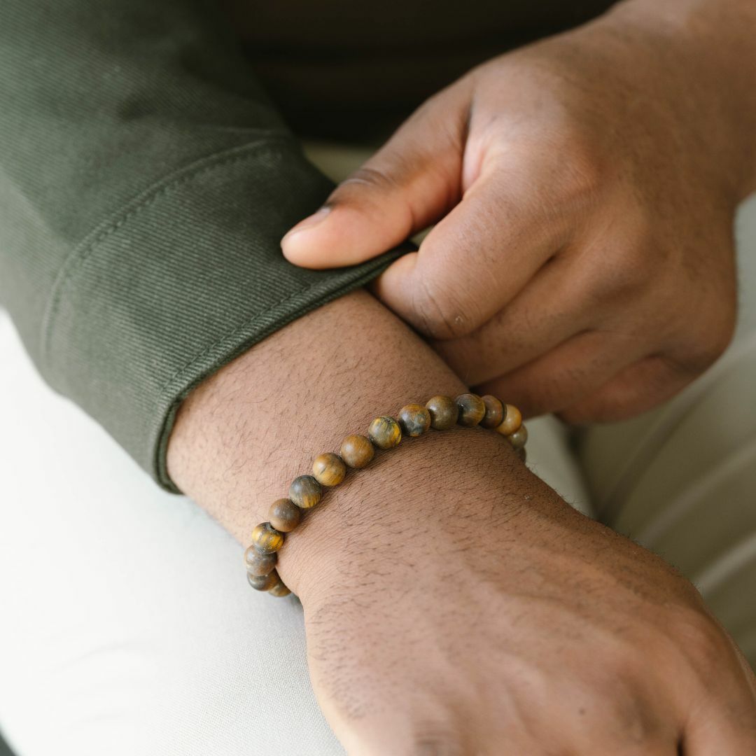 Stones Bracelet Basic Matt Tiger