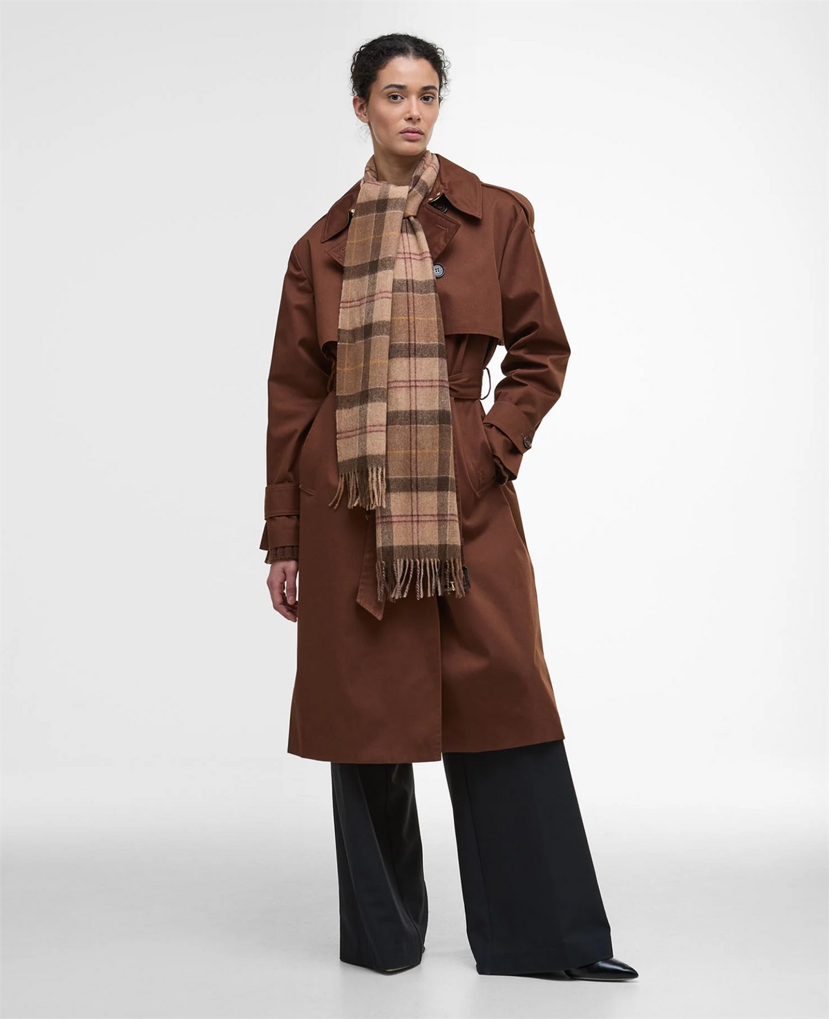 Tartan Scarf Muted