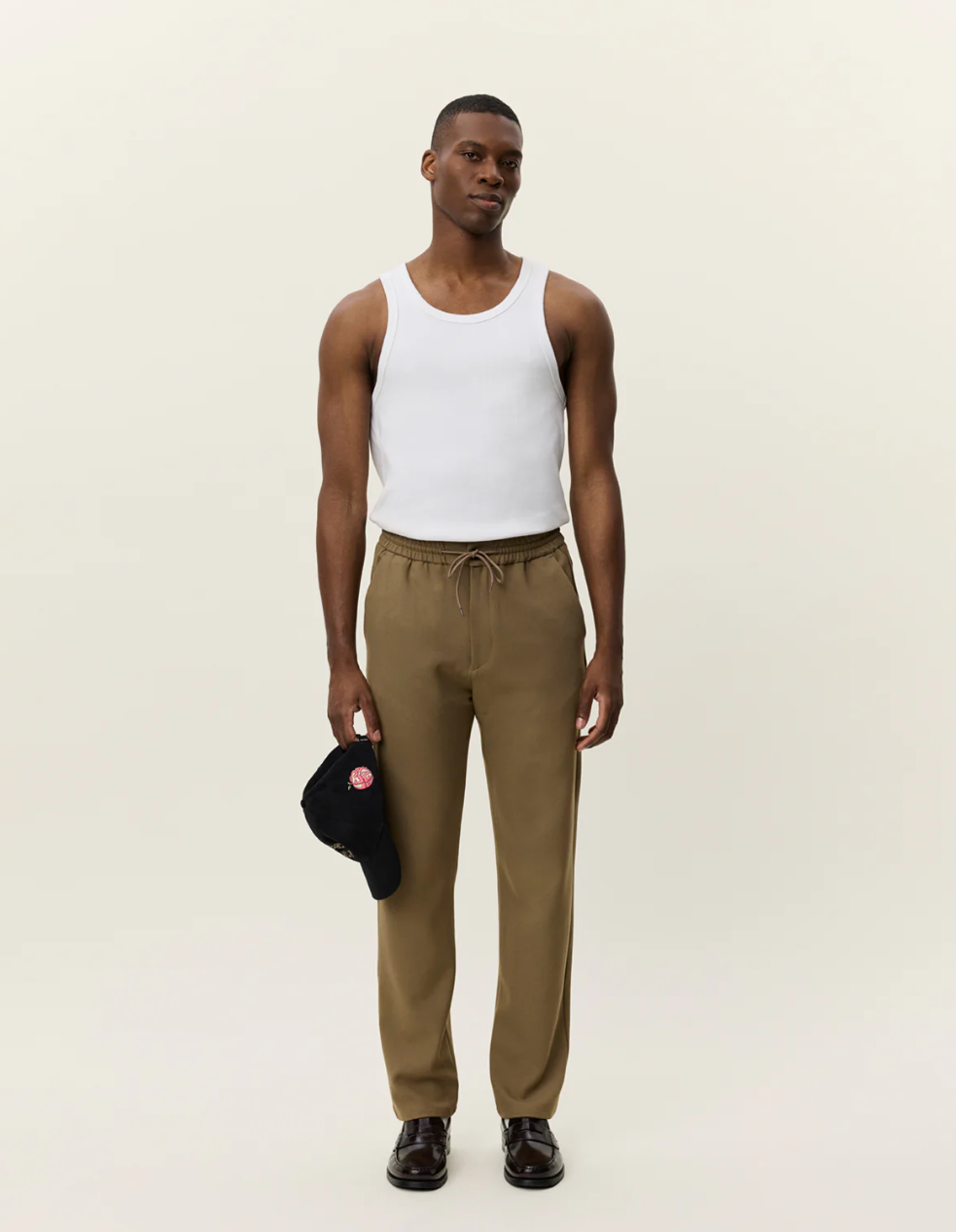 Como Tapered Pants - Lead Gray