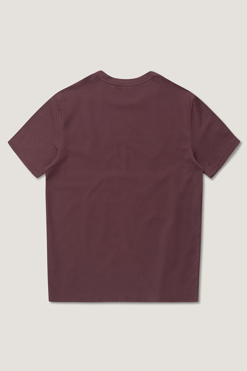 Organic Cotton Crew Tee Vineyard wine