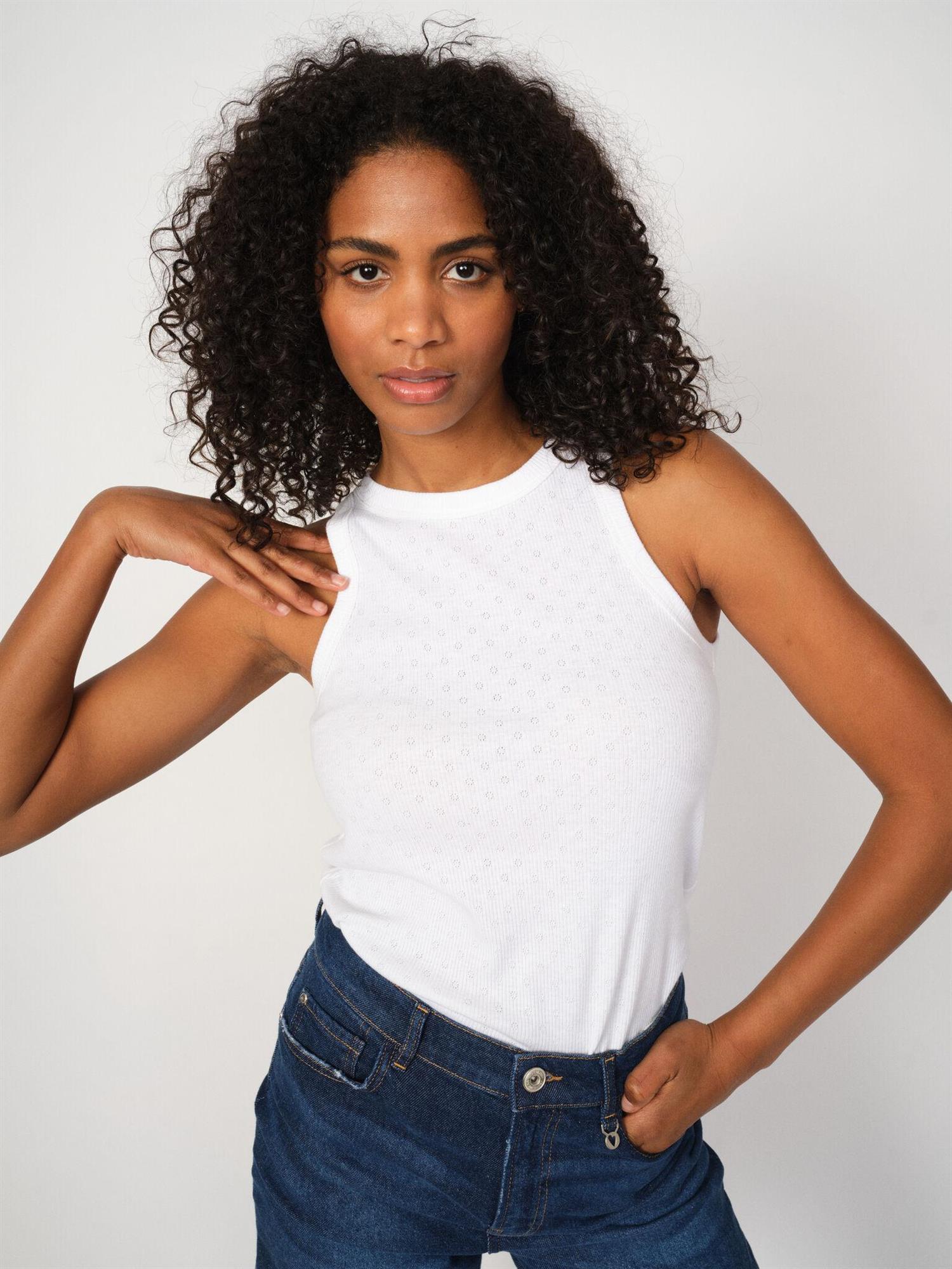 MMLago Tank Top White