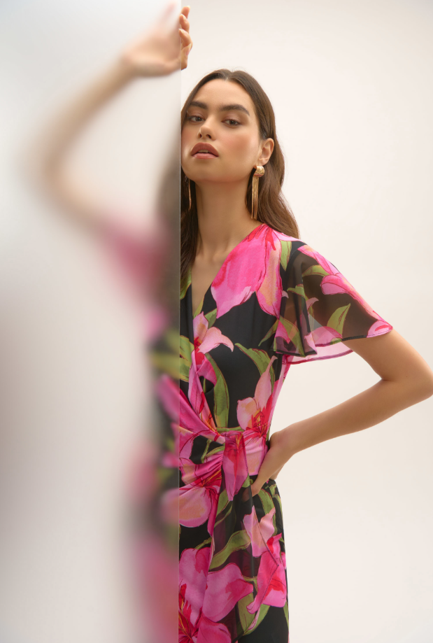Dress with flowers