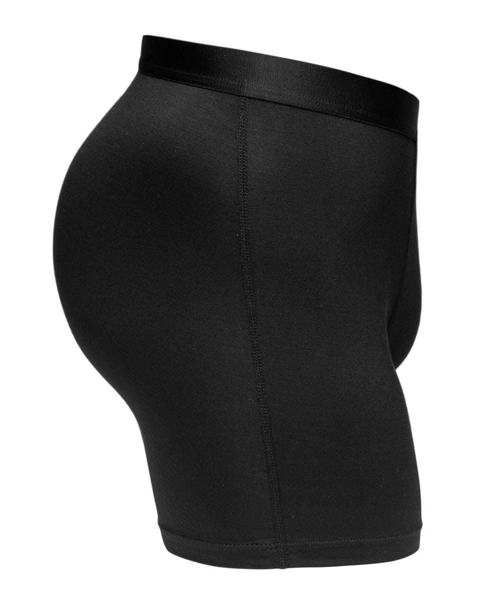 2PK ECO BOXER BRIEF BLACK