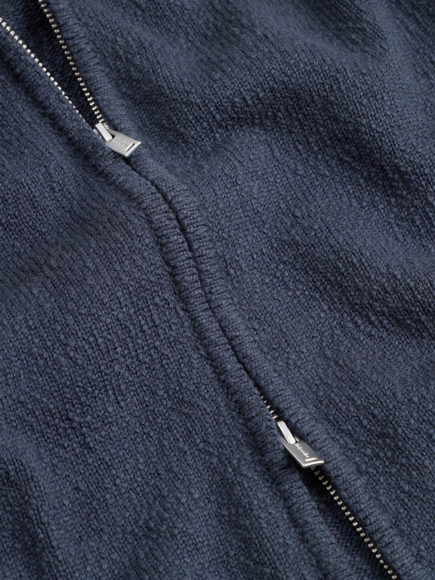Atlantic Zip Cardgan Navy