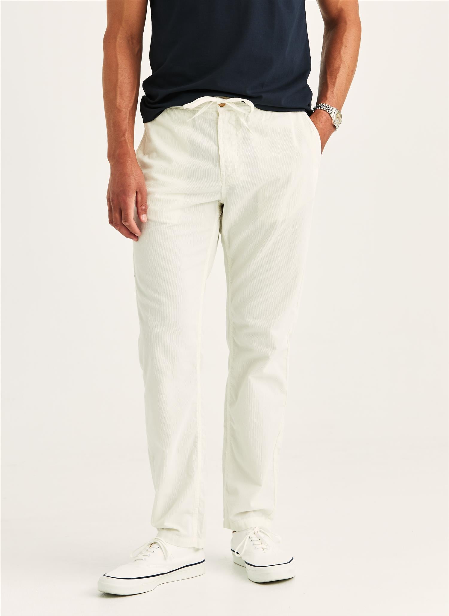 Fenix Summer Cord Trouser Off Whie