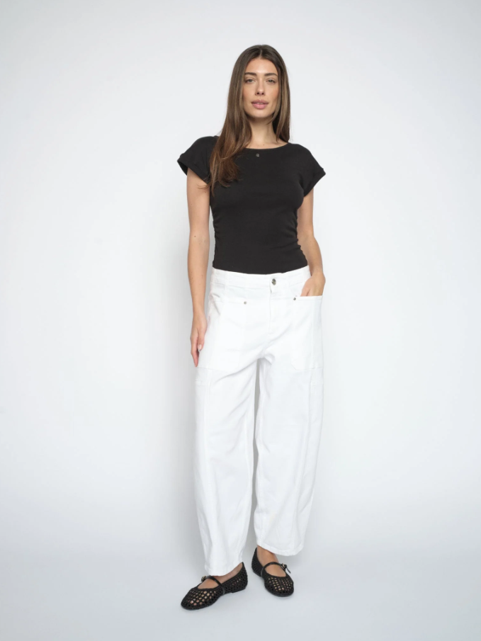 Mmrosy Bianco Pant white