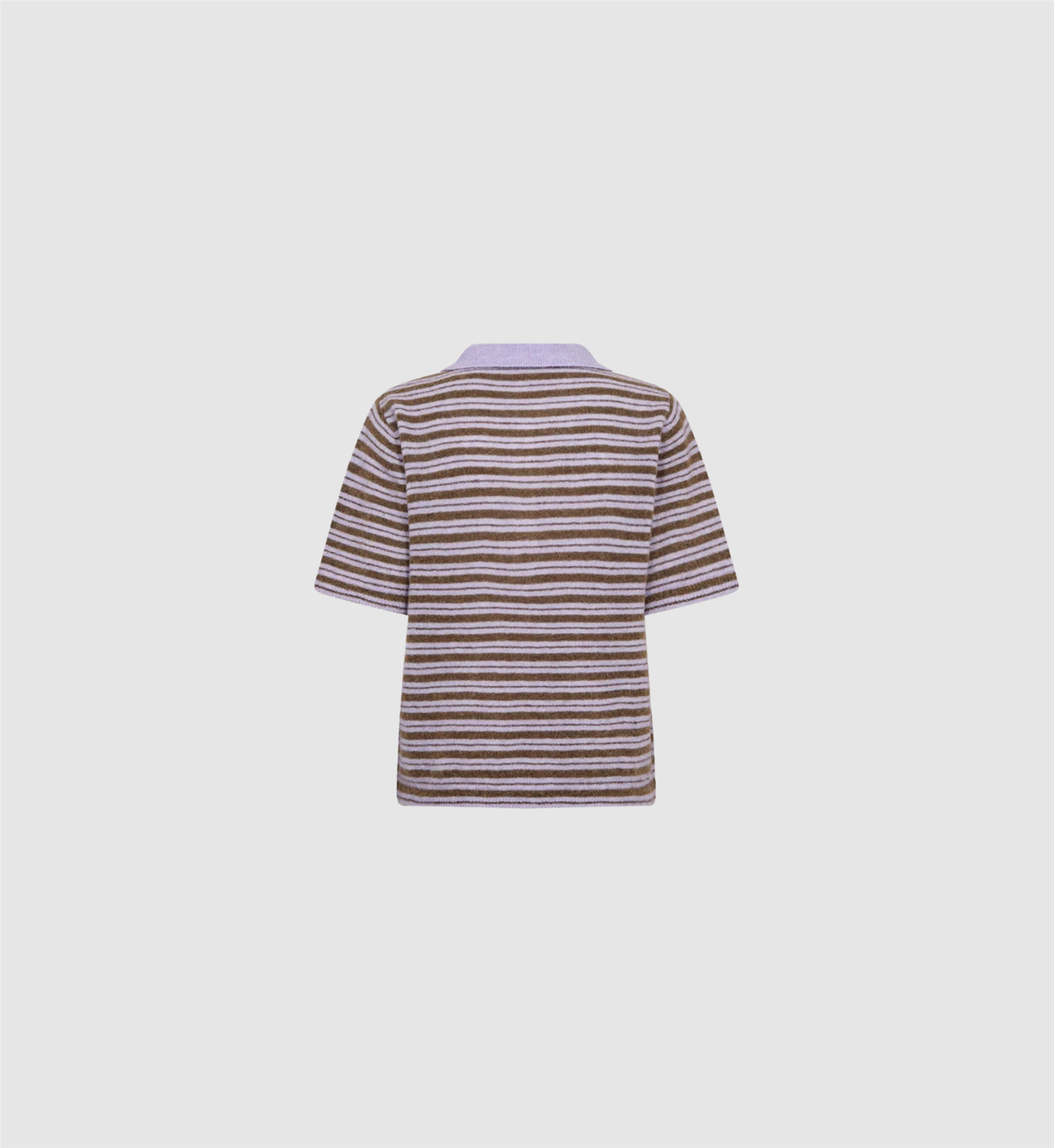 Mmmilvi Ssstripe Poloknit Violet Tulip