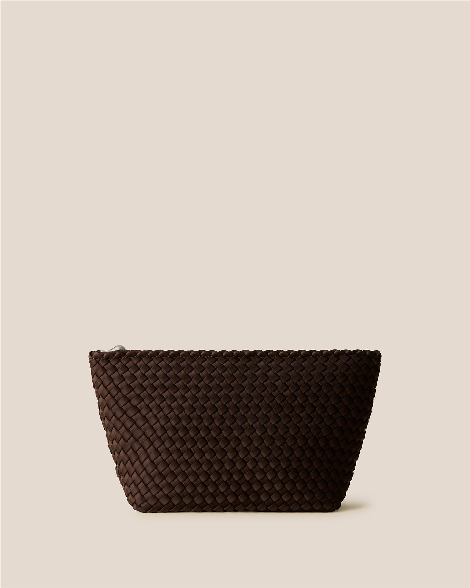 Portofino Large Cosmetic Case Chocolate
