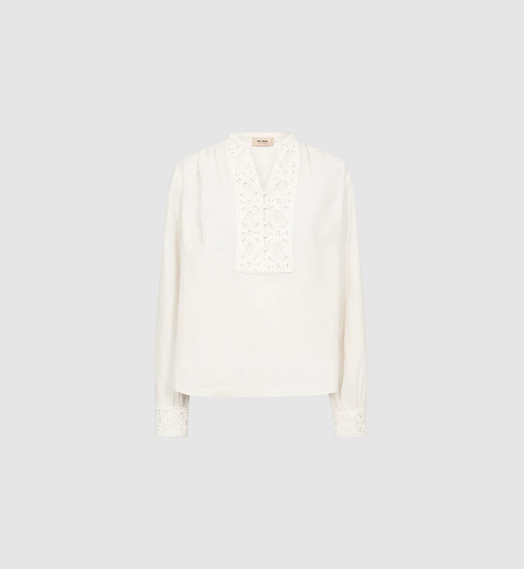 Mmevandals Blouse Ecru