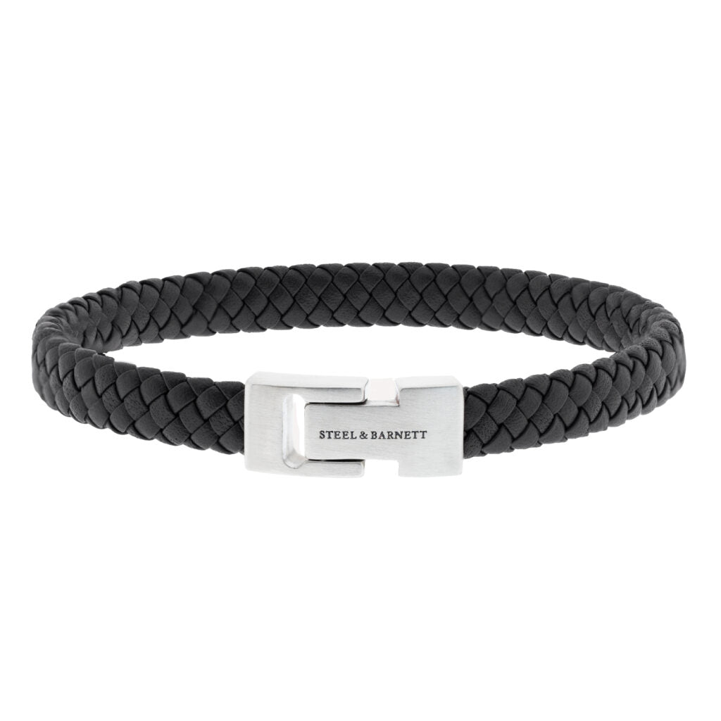 Leather Braclet Archie Black
