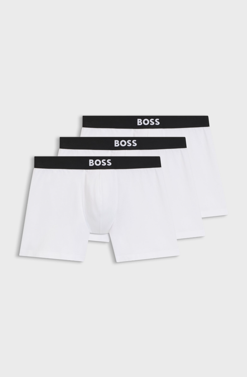 3P LOGO WAISTBAND BRIEF BOX WHITEER