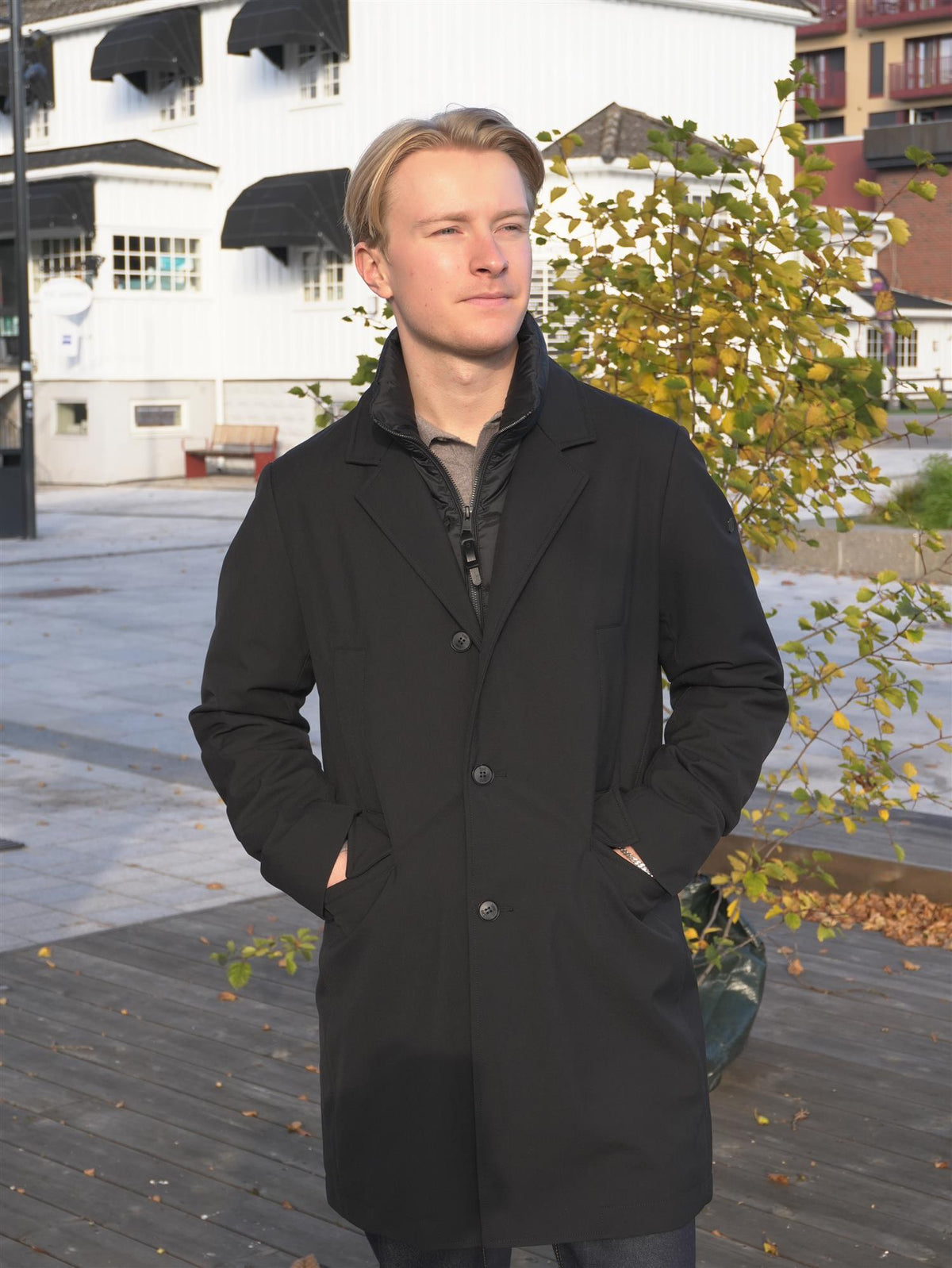 Spencer Parma Technical Jacket Black