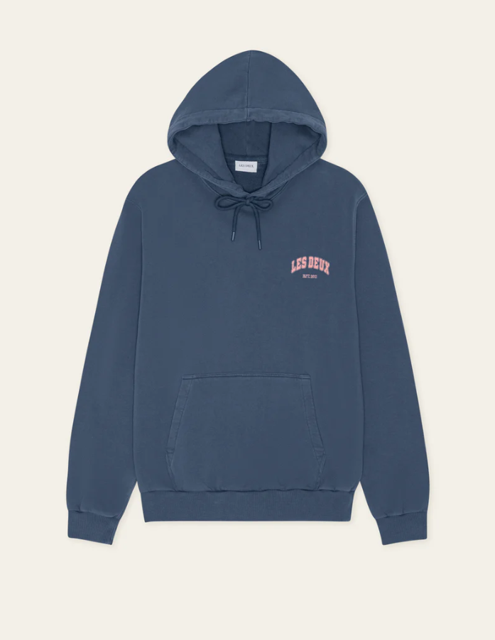 Brady Hoop Hoodie Dark Denim