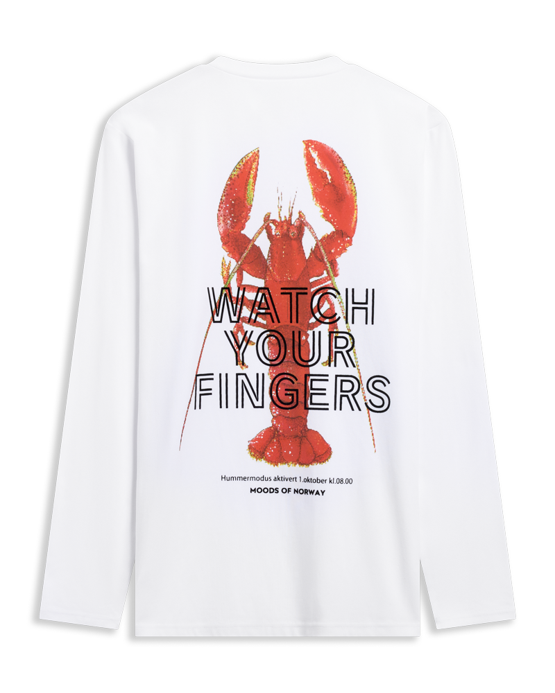 Longsleeve Lobster White