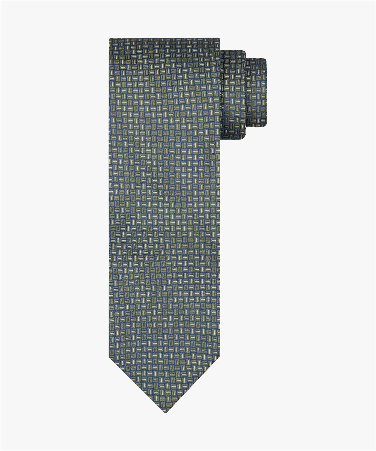 Tie Silk Woven 30043 Green