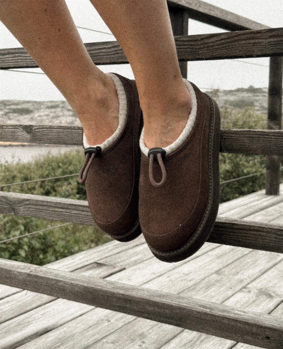 W Nordlys Suede Lamb Chocolate