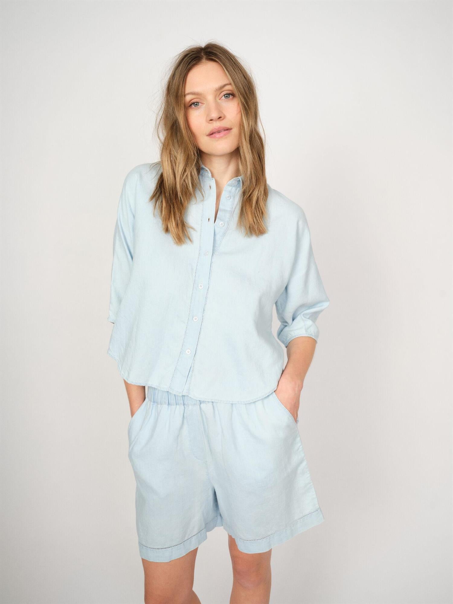 MMEmmi Denim Shorts Light Blue