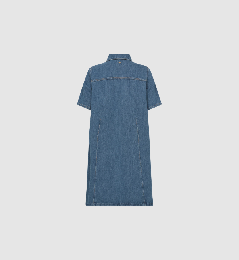 Mmbiba East Dress Mid Blue