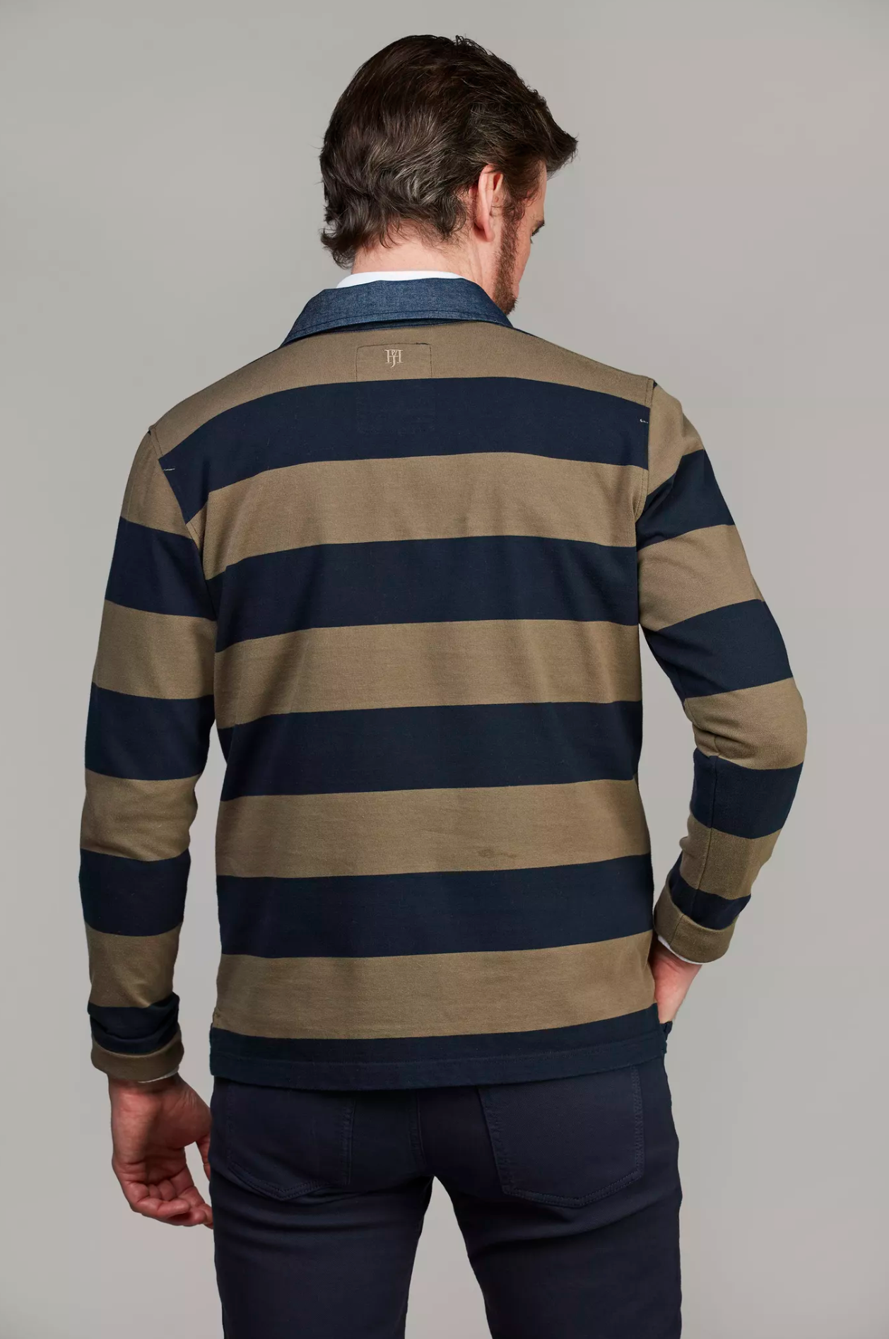 YD Stripe Rugger Olive Green