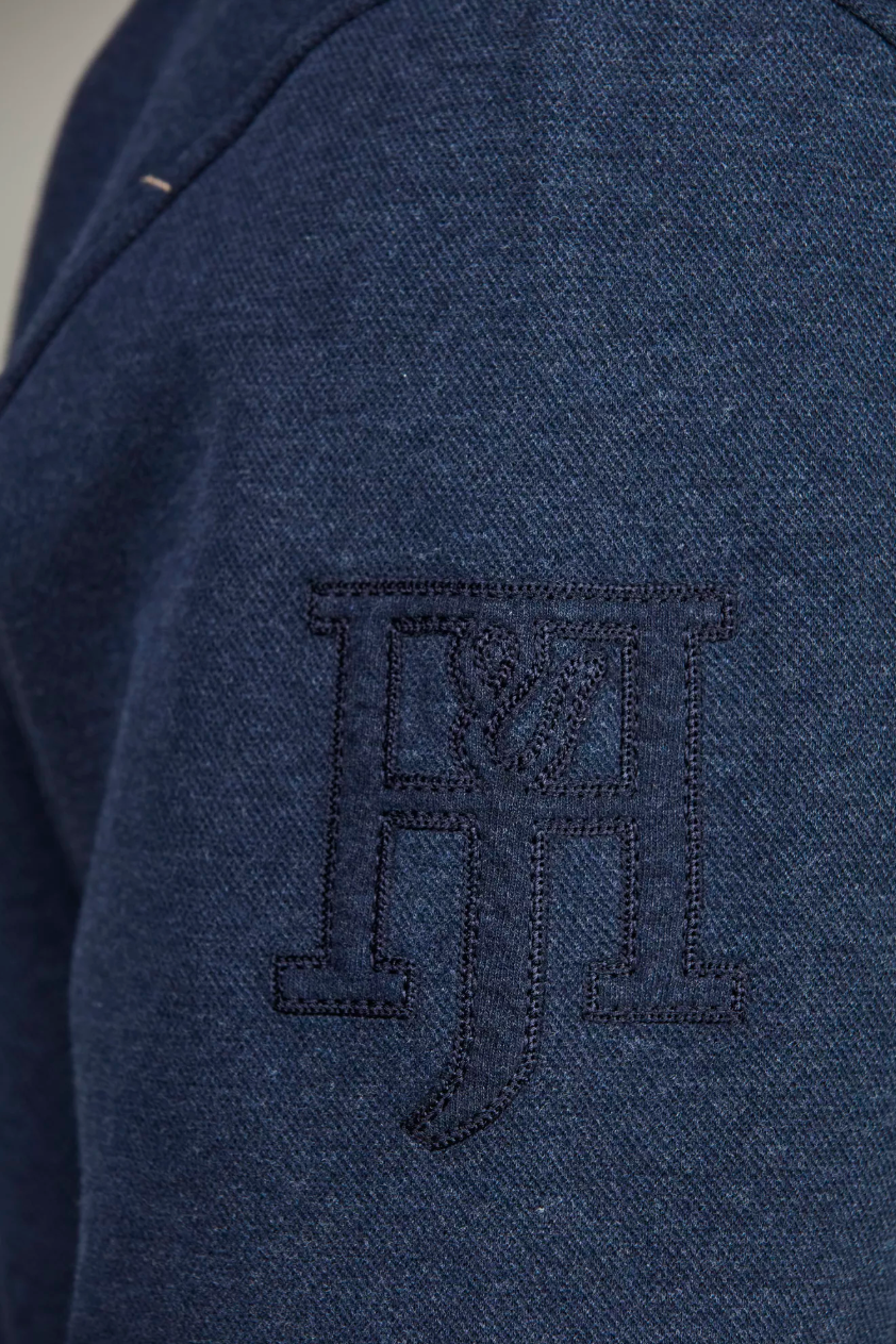 Heavy Piquet Rugger Navy