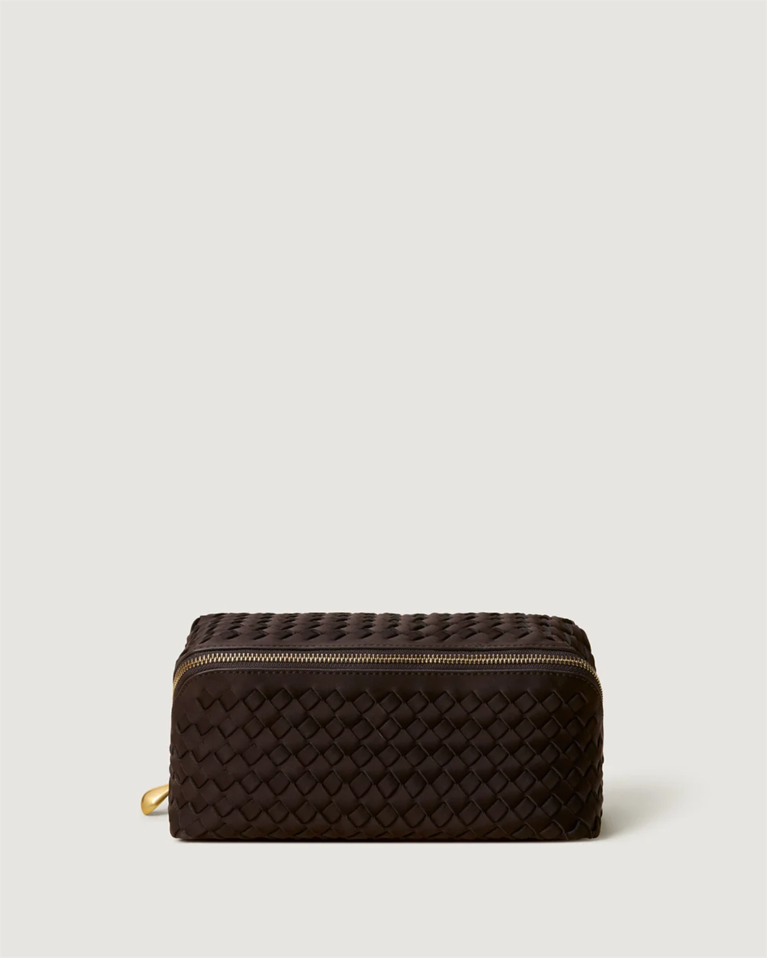 Caravan Medium Cosmetic Case Chocolate