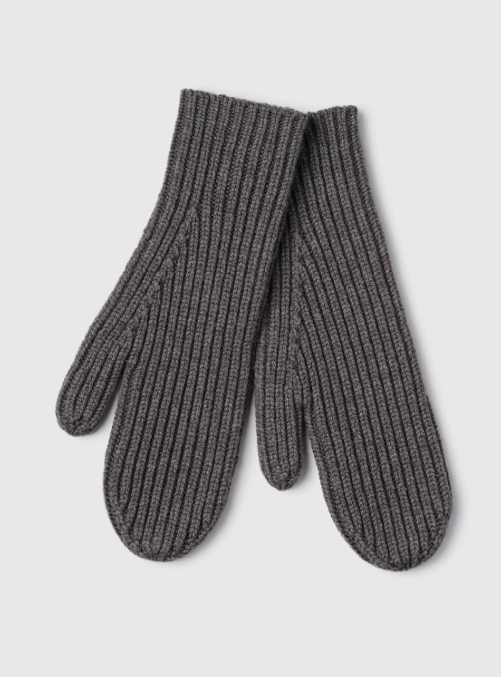 Avignon Mittens Gray Melange