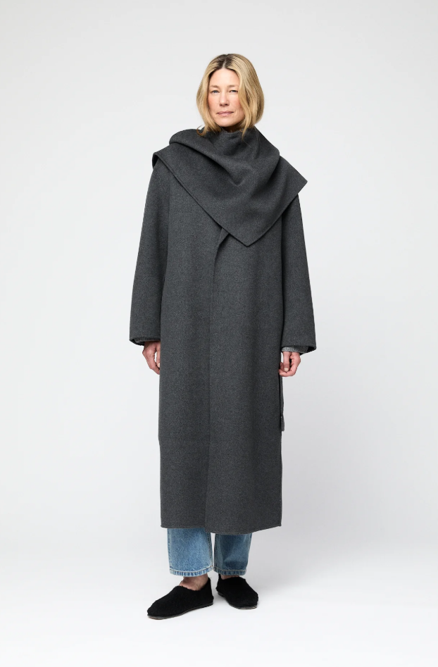 Double Rider Scarf Jet Black