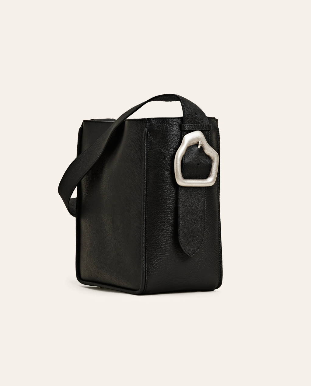 Masago Black Tote Bag