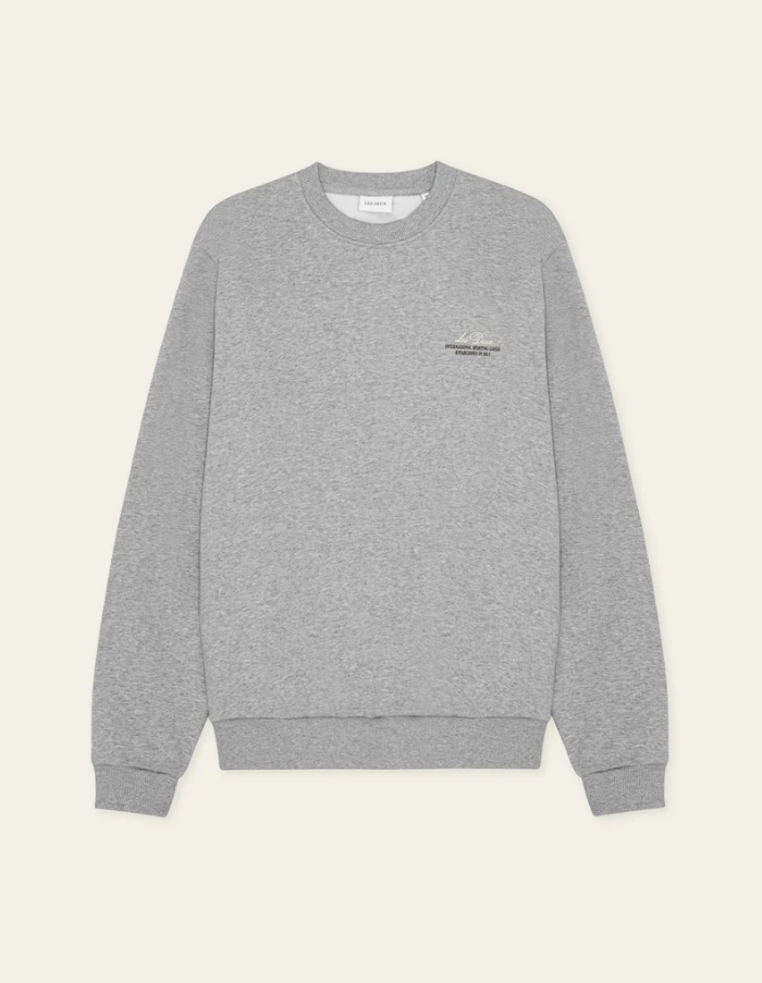 Ben Globe Sweatshirt Grey Melange