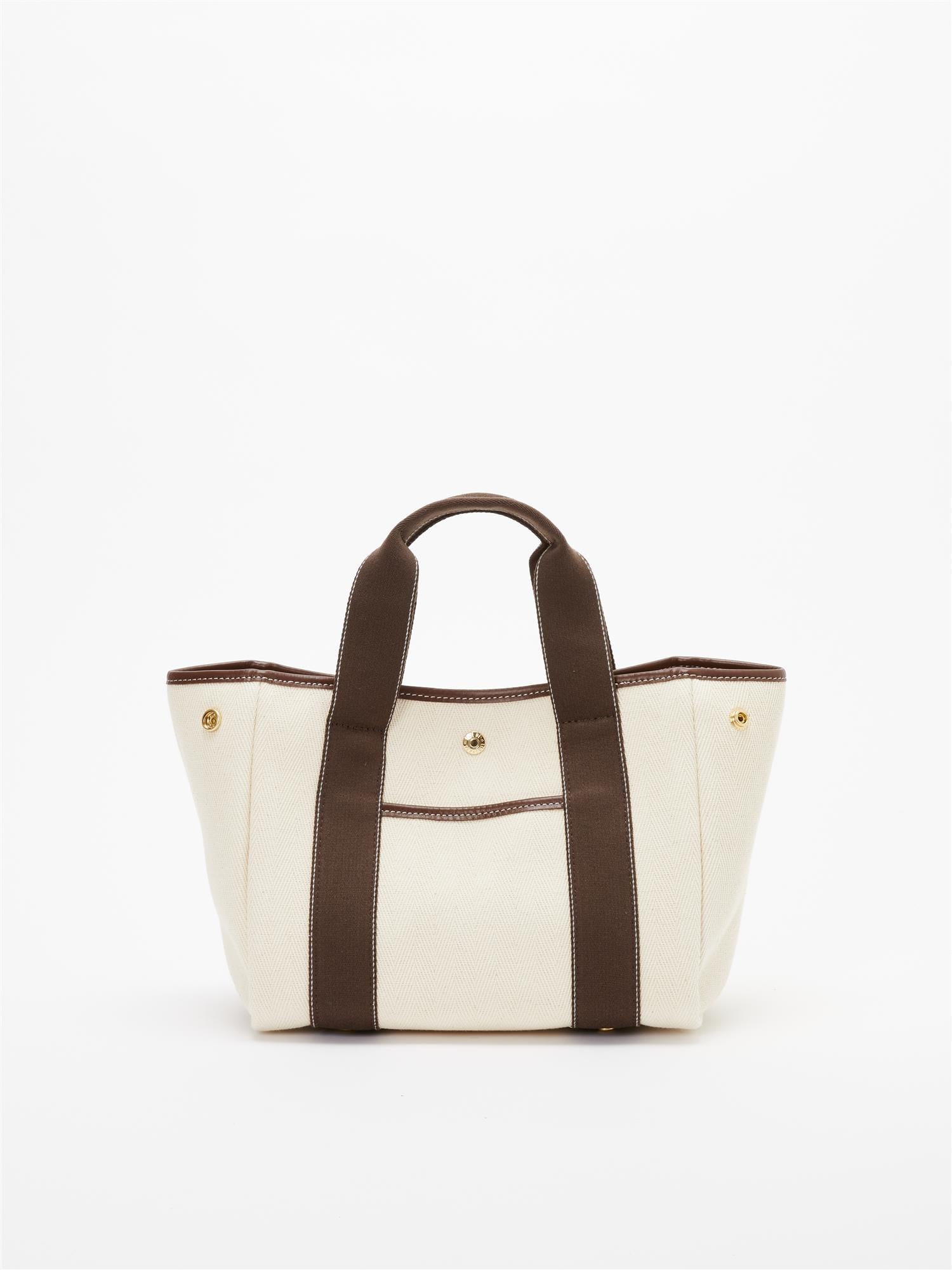 Traversèe Pocket S Verneuil Canvas White/Brown