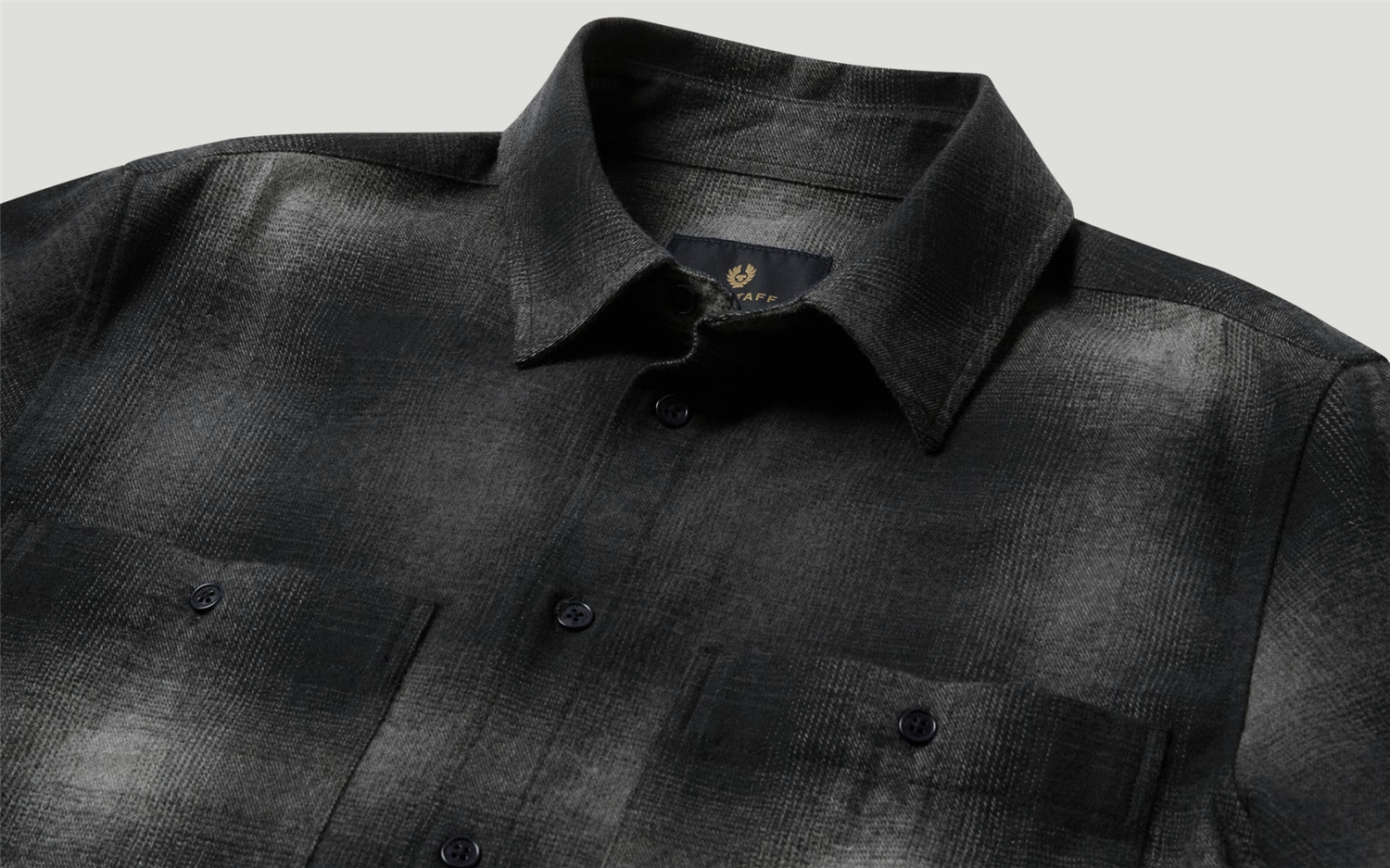 Outpost Shirt Brushd Cotton Flannel Black