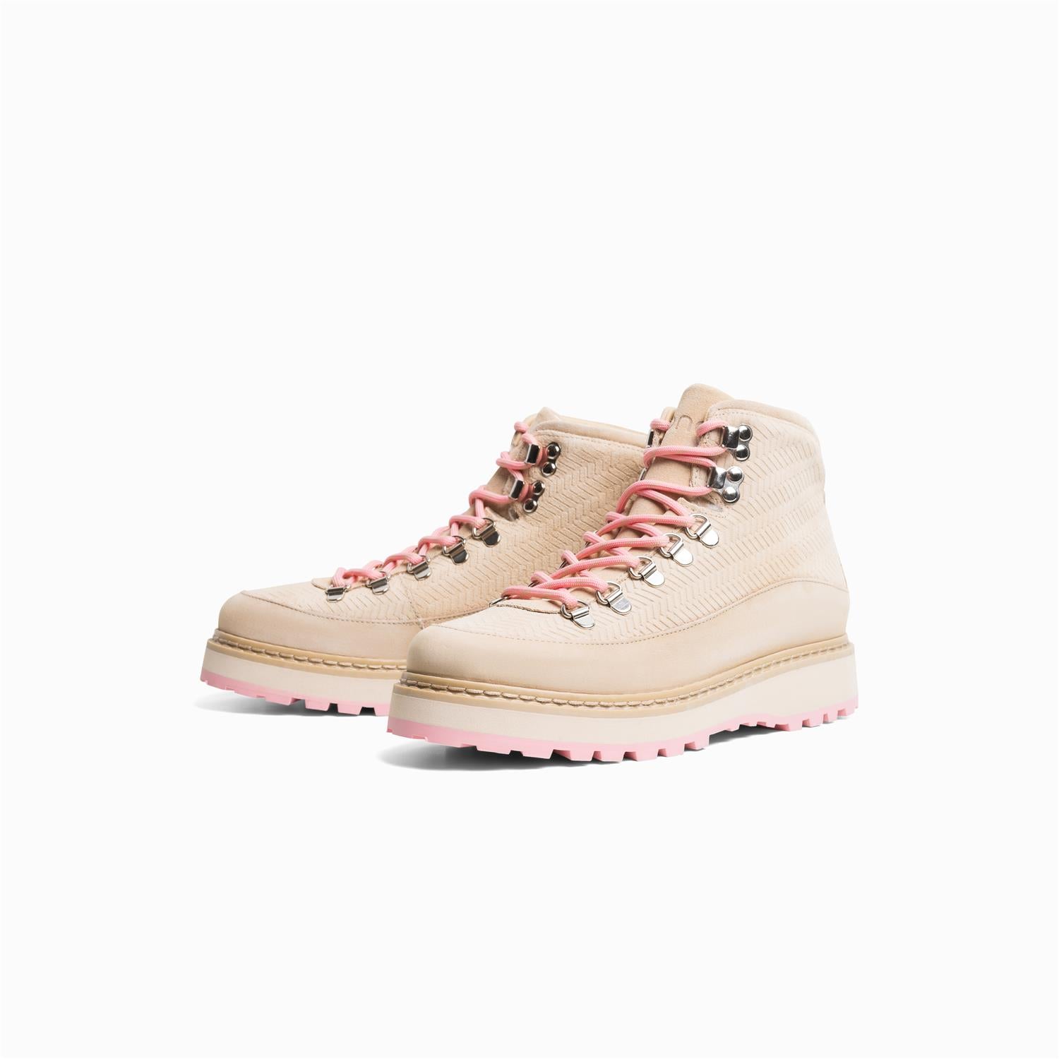 W Core Cap Braided Sand/Pink