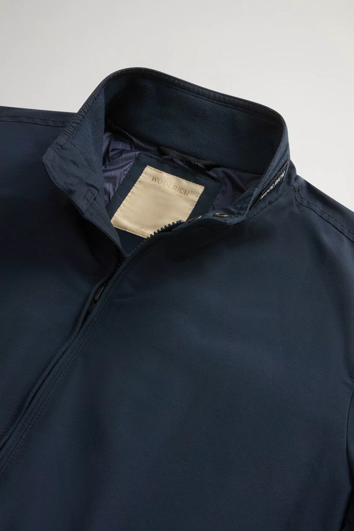 Cruiser Bomber Jacket in Light Ramar Melton Blue
