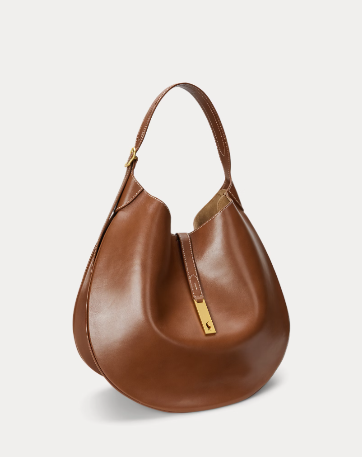 Polo ID Large Calfskin Shoulder Bag