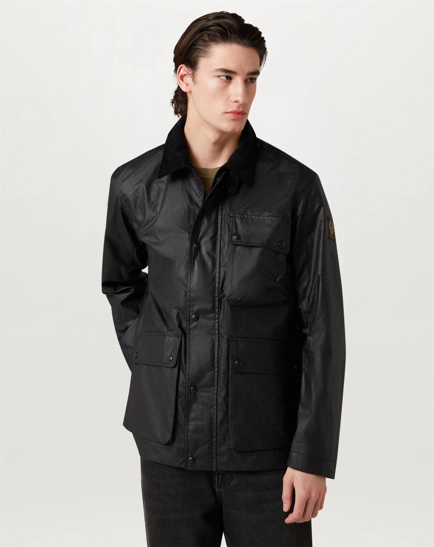 Incline Wax Jacket Black