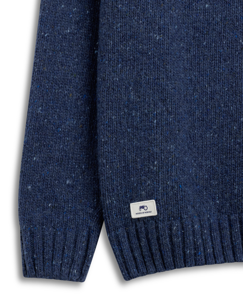 Tweed Crewneck Blue