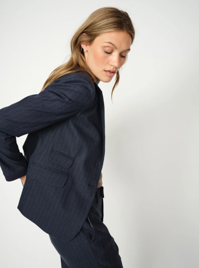 MMBlake Carie Blazer Maritime Blue