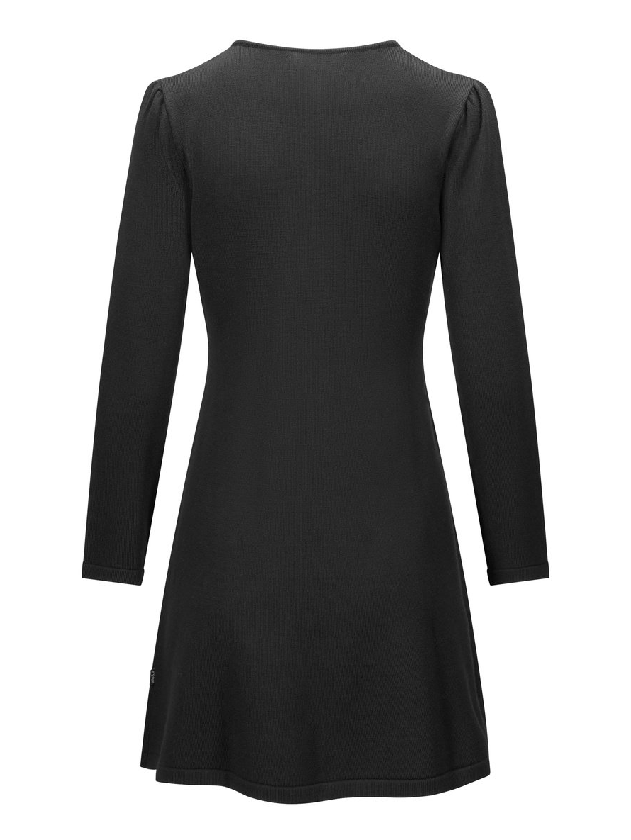 Dora Merino Dress Black