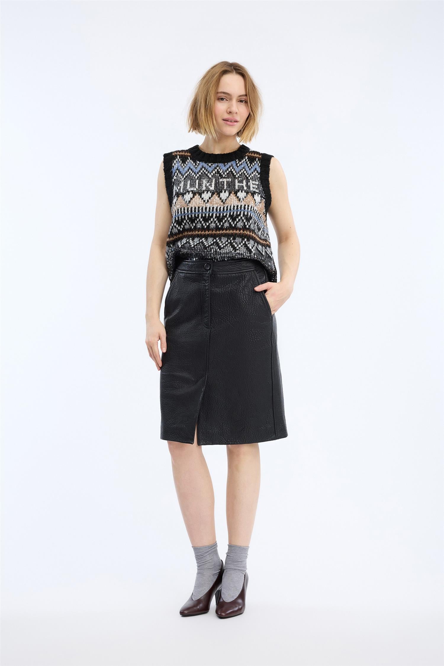 Vitalism Vest Mix Black