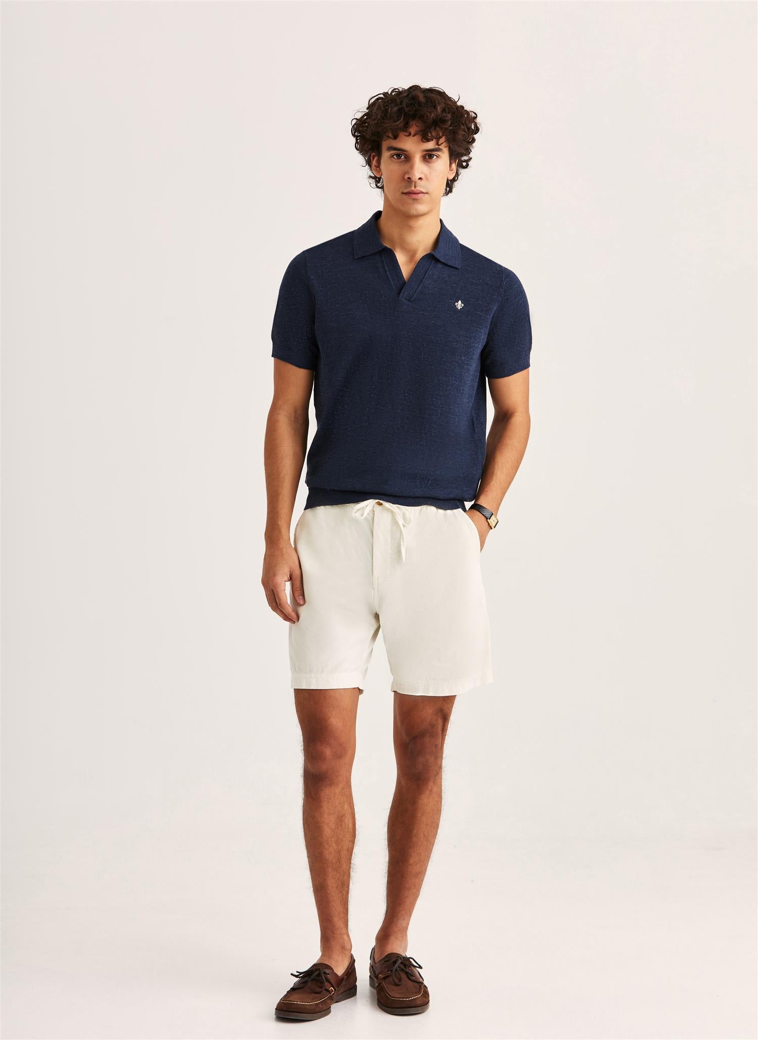 Fenix Summer Cord Shorts Offwhite