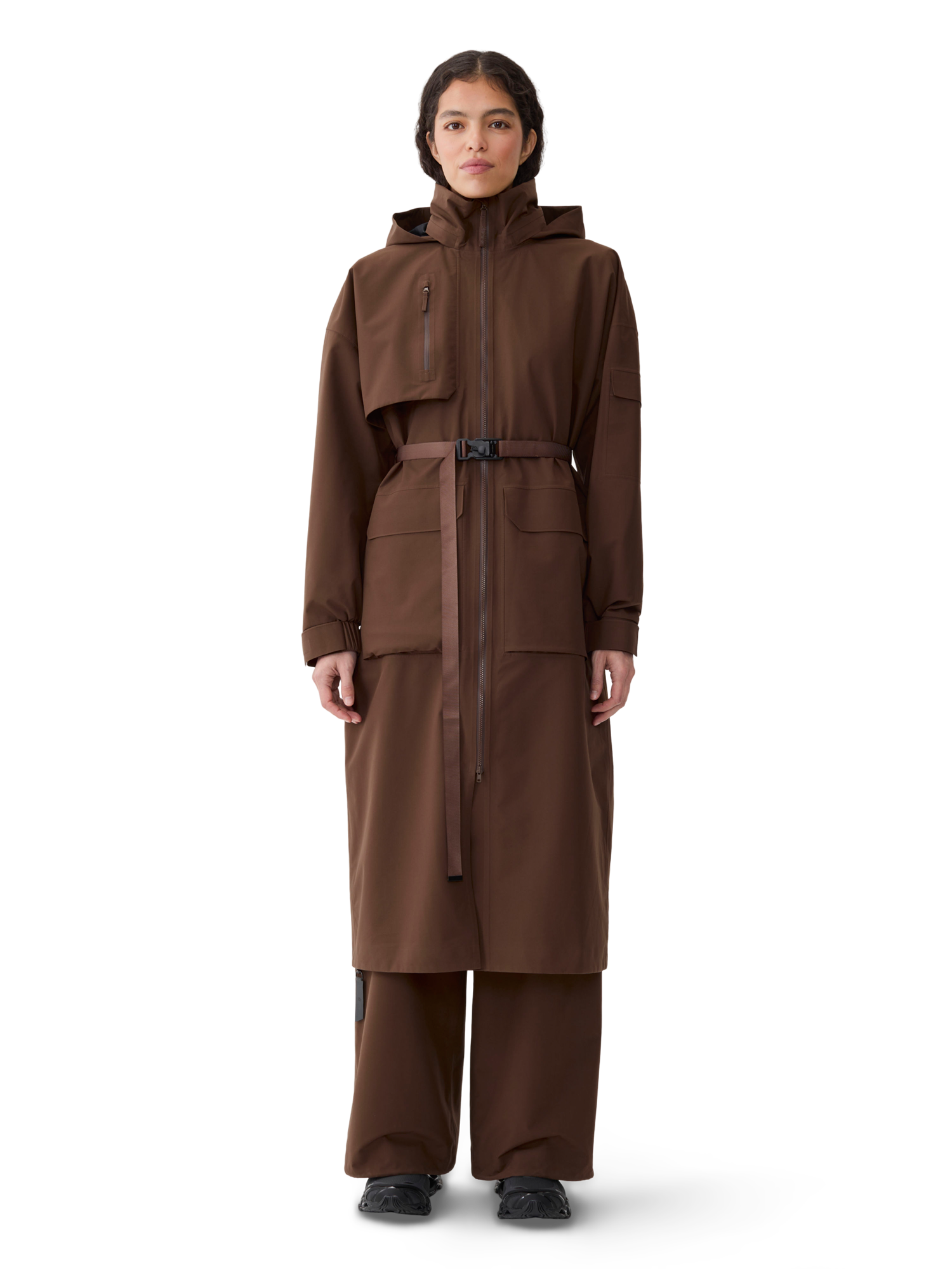 KLIPRA COAT Brownstone
