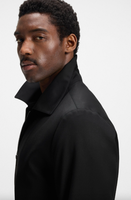 H-Hanry Wing Slim-fit jacket in virgin-wool