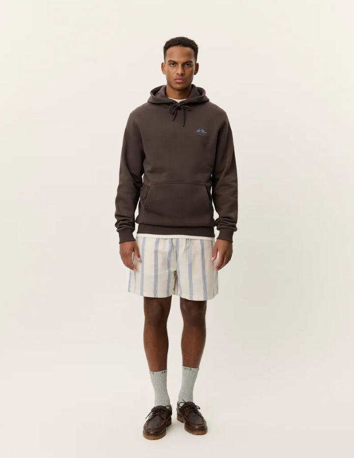 Ben Globe Hoodie Turkish Coffee Breown