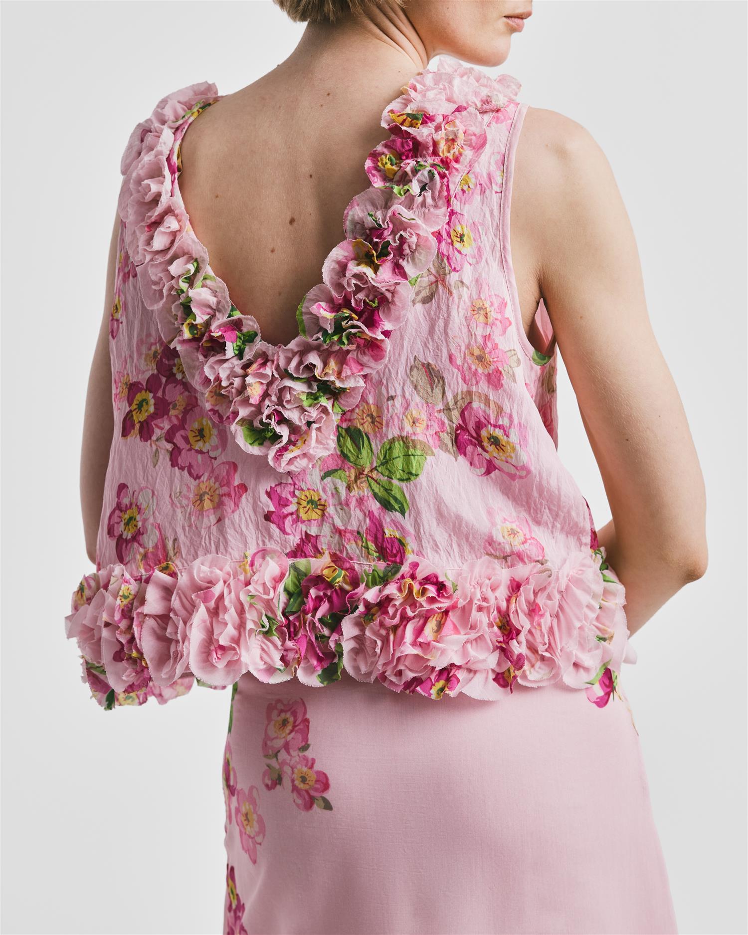 Viscose Top Cherry Blossom