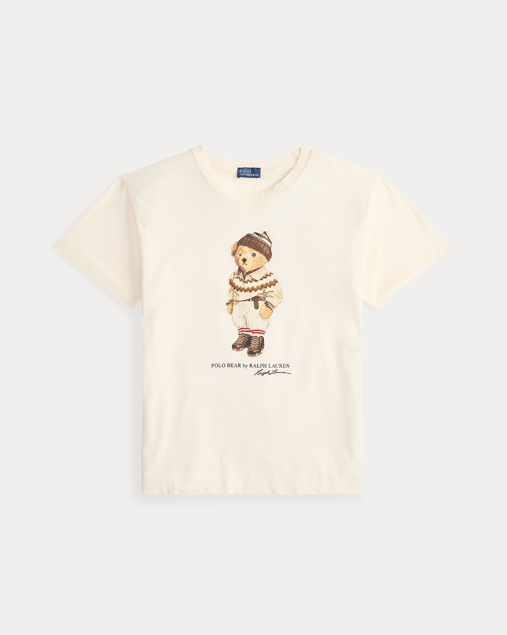 Polo Bear Cotton Jersey T-shirt Winter