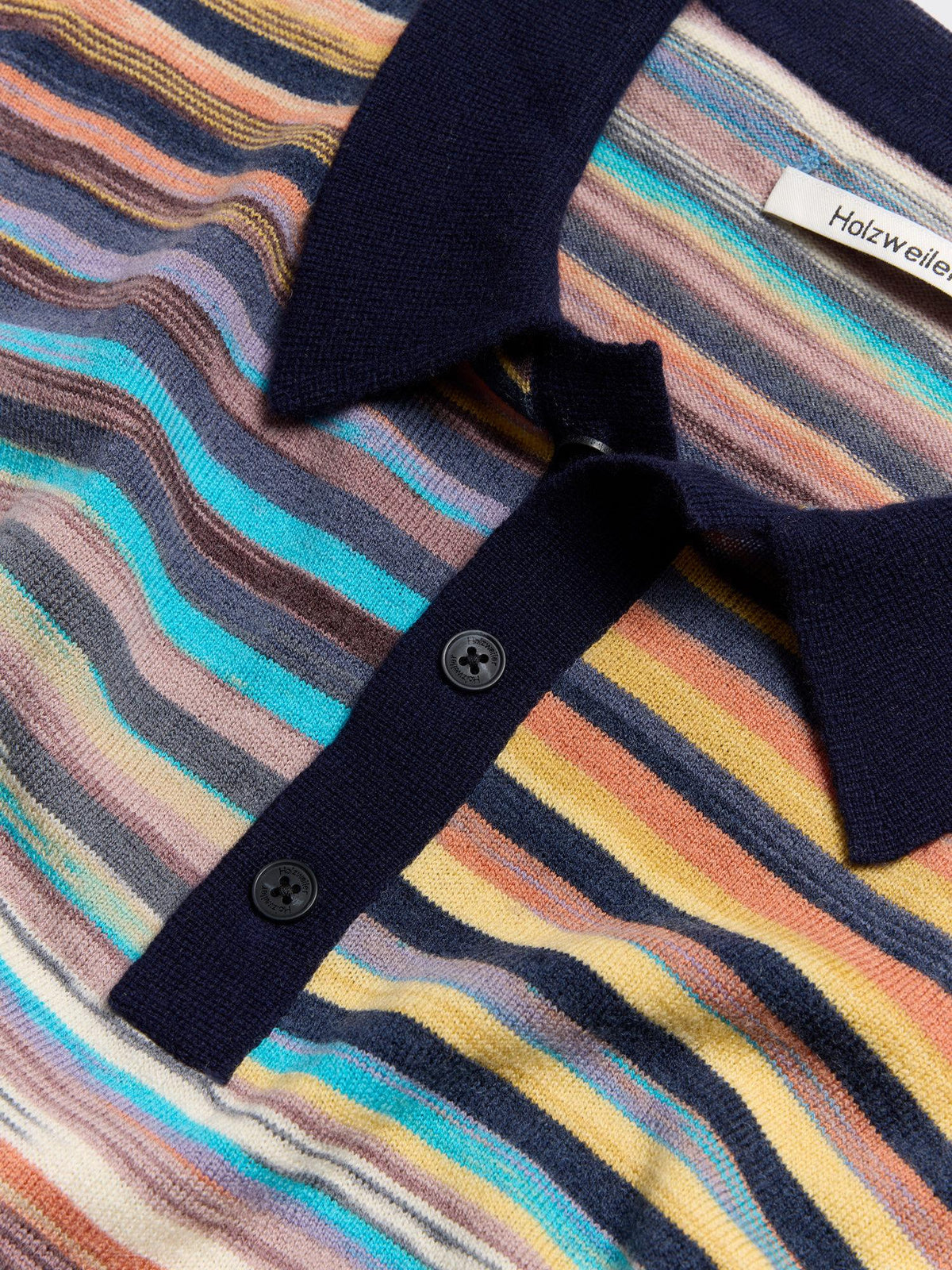 Apollo Space Yarn Polo Multicolor