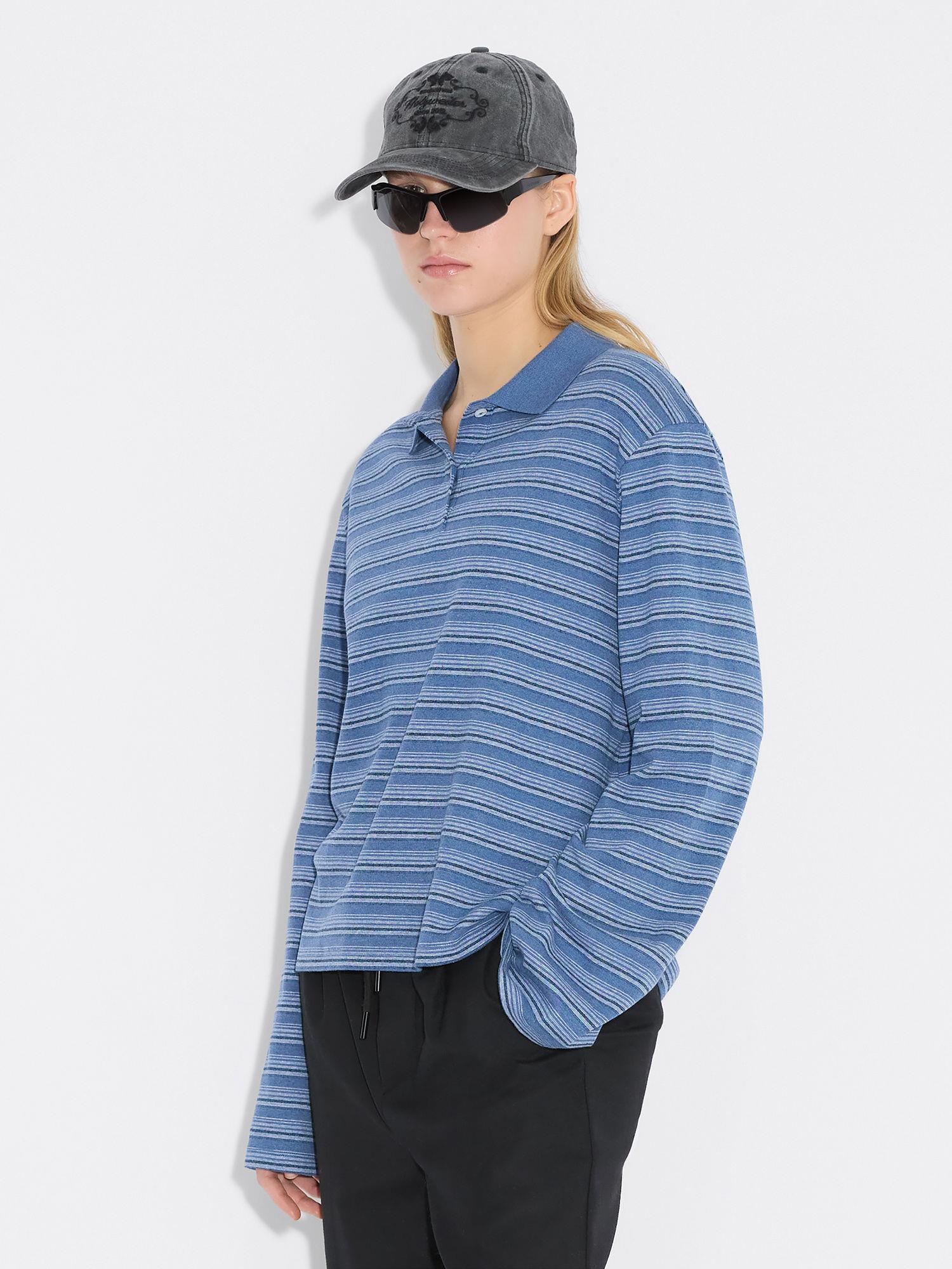 Sunny Polo Blue Stripe